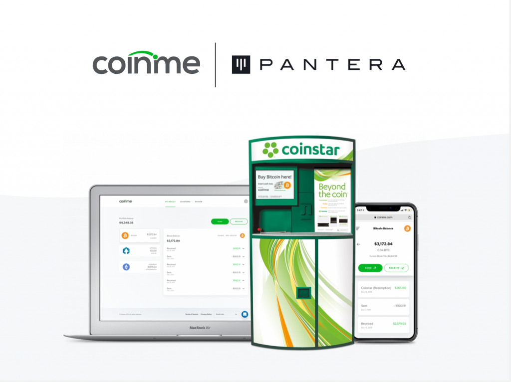 Coinme & Pantera Capital