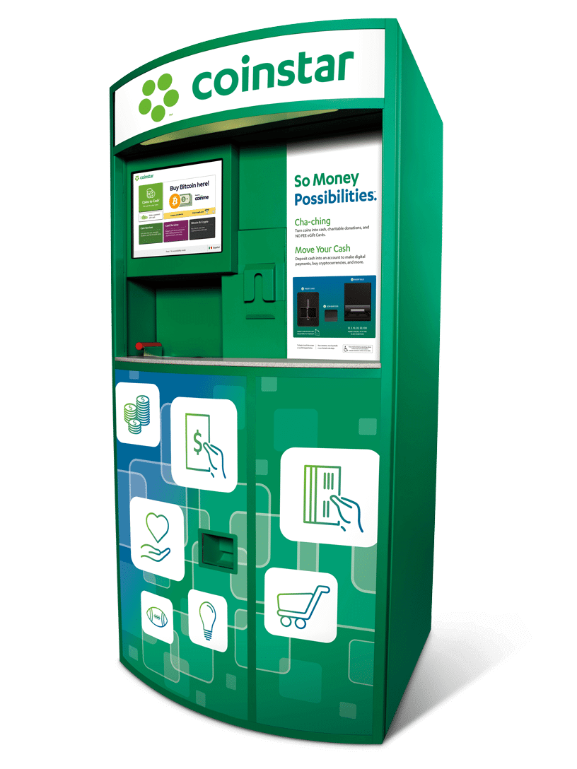 Coinstar kiosk