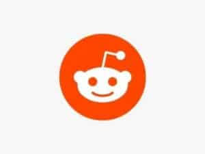 Reddit logo.