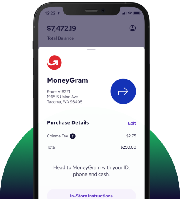 Coinme app moneygram screen