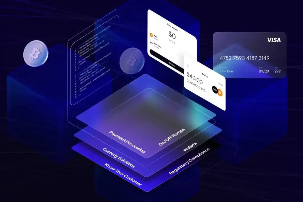 Fintechs are powering crypto products.