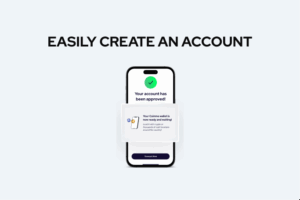 Coinme - create account screen.